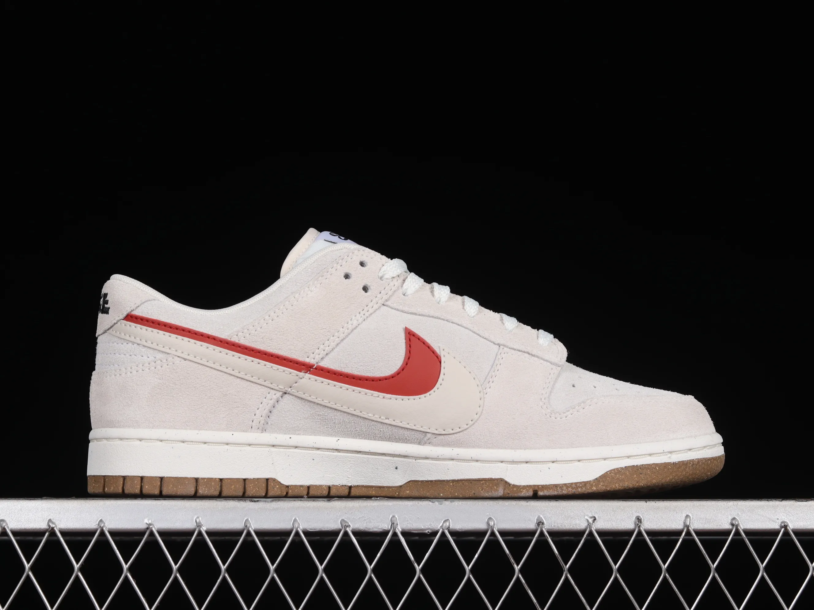 All Categories Nk SB Dunk Series Nk SB Dunk Low Low-top sneakers Foreign trade version Nk SB Dunk Low "85" Gray and red double hook SB low-top sports and leisure sneakers DO9457-100